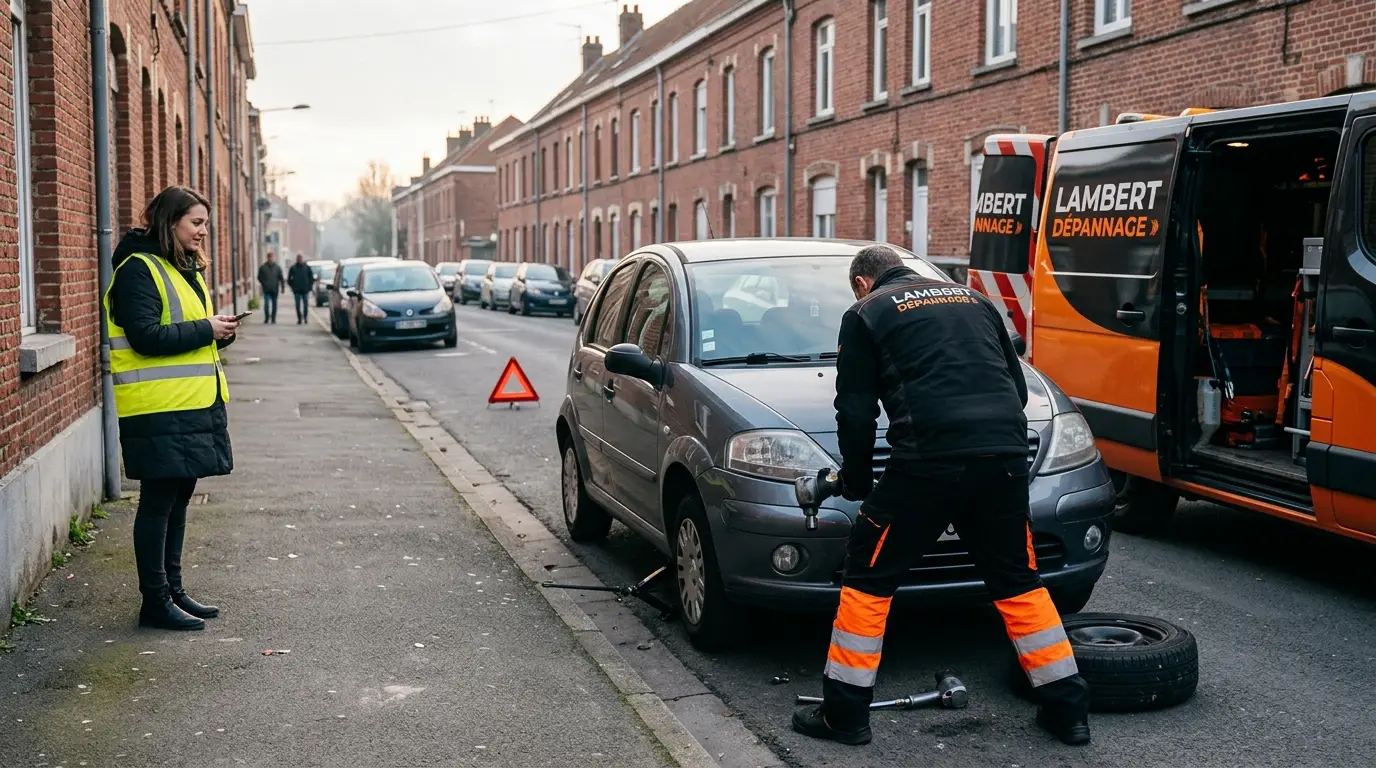 quand appeler depanneuse lambert depannage lille